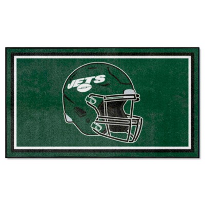 Fan Mats  LLC New York Jets 3x5 Rug Green