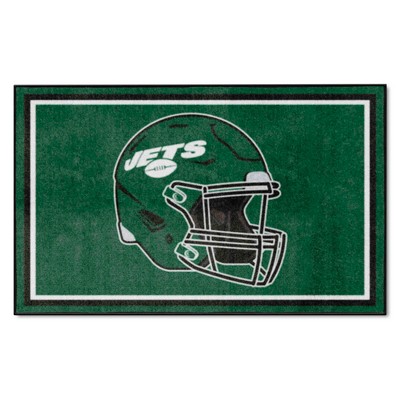 Fan Mats  LLC New York Jets 4x6 Rug Green