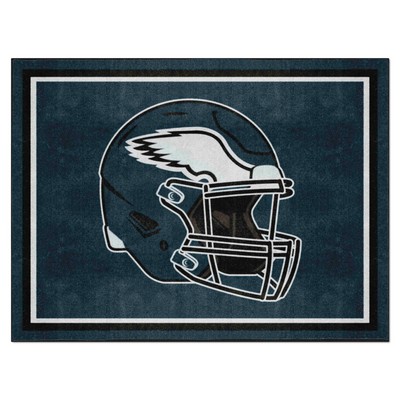 Fan Mats  LLC Philadelphia Eagles 8x10 Rug Green