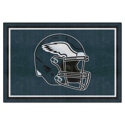 Fan Mats  LLC Philadelphia Eagles 5x8 Rug Green