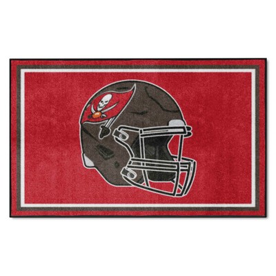 Fan Mats  LLC Tampa Bay Buccaneers 4x6 Rug Red