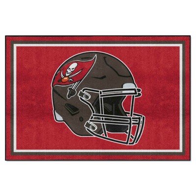 Fan Mats  LLC Tampa Bay Buccaneers 5x8 Rug Red