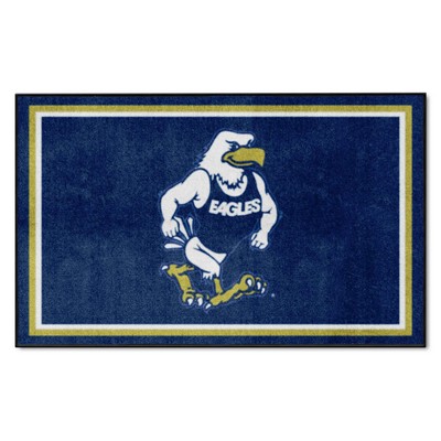 Fan Mats  LLC Georgia Southern Eagles 4x6 Rug Blue