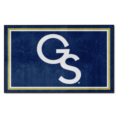 Fan Mats  LLC Georgia Southern Eagles 4x6 Rug Blue