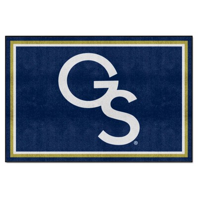 Fan Mats  LLC Georgia Southern Eagles 5x8 Rug Blue