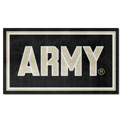 Fan Mats  LLC Army West Point Black Knights 3x5 Rug Black