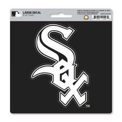 Fan Mats  LLC Chicago White Sox Large Decal Black