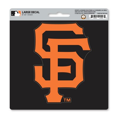 Fan Mats  LLC San Francisco Giants Large Decal Black