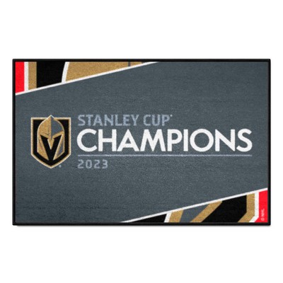 Fan Mats  LLC Vegas Golden Knights Starter Mat Gray