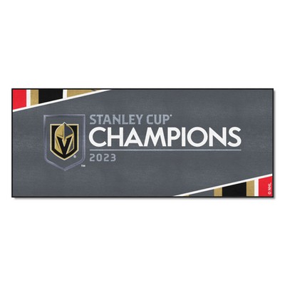 Fan Mats  LLC Vegas Golden Knights Rink Runner Gray