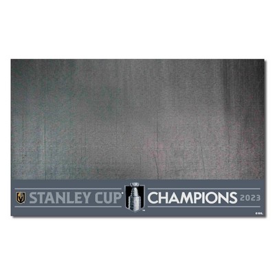 Fan Mats  LLC Vegas Golden Knights Grill Mat Black