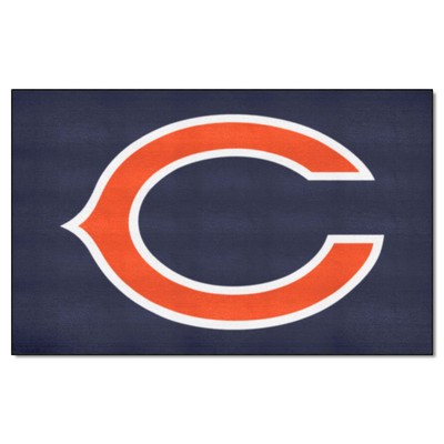 Fan Mats  LLC Chicago Bears Ulti-Mat Navy Blue