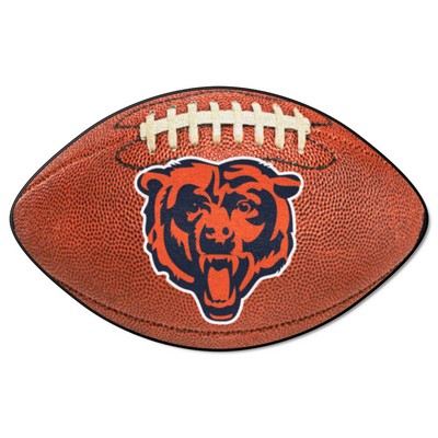 Fan Mats  LLC Chicago Bears Football Mat Brown