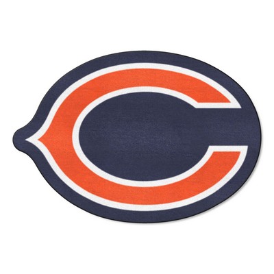 Fan Mats  LLC Chicago Bears Mascot Mat Navy Blue