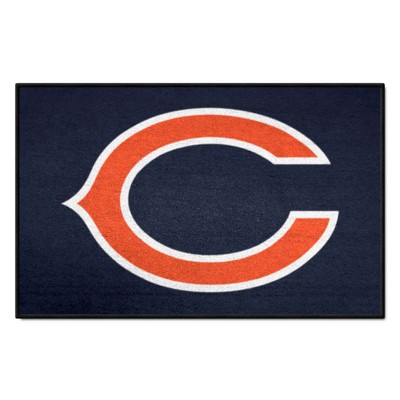 Fan Mats  LLC Chicago Bears Starter Mat Orange