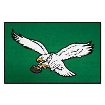 Fan Mats  LLC Philadelphia Eagles Starter Mat Retro Green