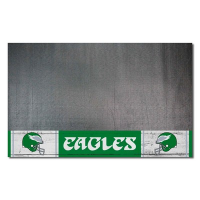 Fan Mats  LLC Philadelphia Eagles Grill Mat Retro Black