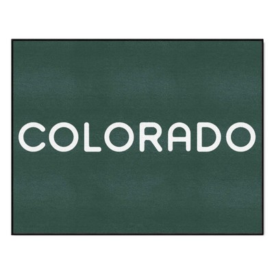 Fan Mats  LLC Colorado Rockies All-Star Mat Green