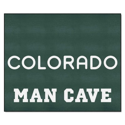 Fan Mats  LLC Colorado Rockies Tailgater Mat Man Cave Green