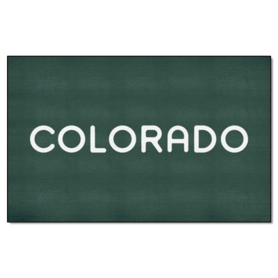 Fan Mats  LLC Colorado Rockies Ulti-Mat Green