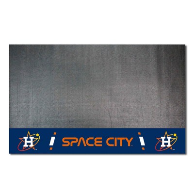 Fan Mats  LLC Houston Astros Grill Mat Black