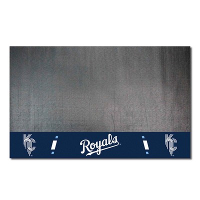 Fan Mats  LLC Kansas City Royals Grill Mat Black