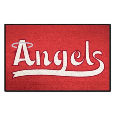 Fan Mats  LLC Los Angeles Angels Starter Mat Red