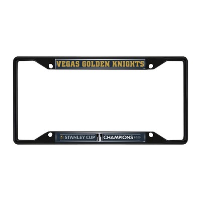 Fan Mats  LLC Vegas Golden Knights License Plate Frame Gray