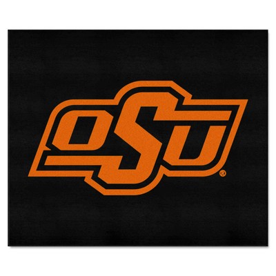 Fan Mats  LLC Oklahoma State Cowboys Tailgater Mat Black