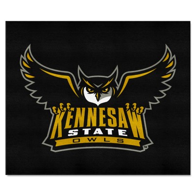 Fan Mats  LLC Kennesaw State Owls Tailgater Mat Black