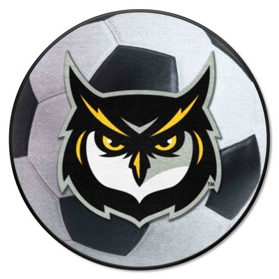 Fan Mats  LLC Kennesaw State Owls Soccer Ball Mat White