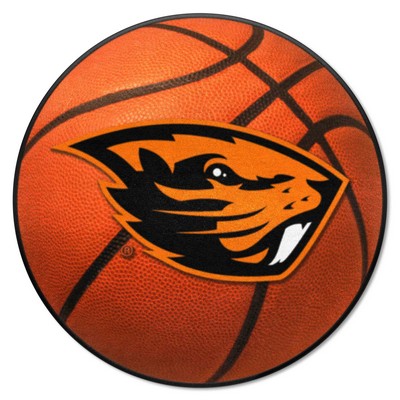 Fan Mats  LLC Oregon State Beavers Basketball Mat Orange