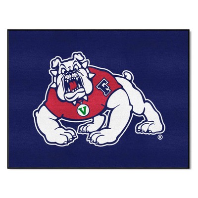 Fan Mats  LLC Fresno State Bulldogs All-Star Mat Navy