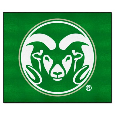 Fan Mats  LLC Colorado State Rams Tailgater Mat Green