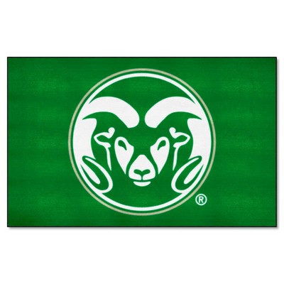 Fan Mats  LLC Colorado State Rams Ulti-Mat Green