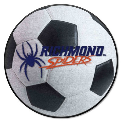 Fan Mats  LLC Richmond Spiders Soccer Ball Mat White