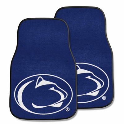 Fan Mats  LLC Penn State Nittany Lions 2-pc Carpet Car Mat Set Navy