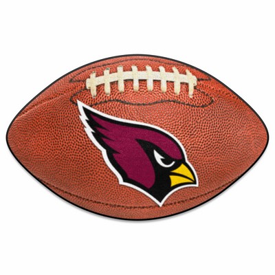 Fan Mats  LLC Arizona Cardinals Football Mat Brown