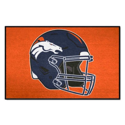 Fan Mats  LLC Denver Broncos Starter Mat Orange