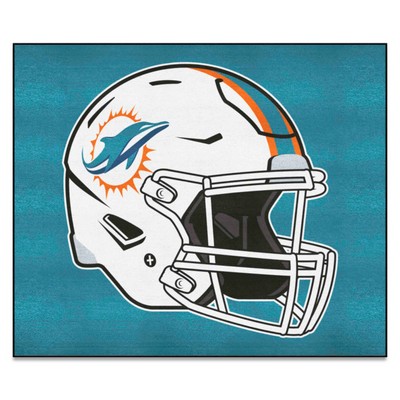 Fan Mats  LLC Miami Dolphins Tailgater Mat Aqua