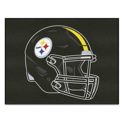 Fan Mats  LLC Pittsburgh Steelers All-Star Mat Black