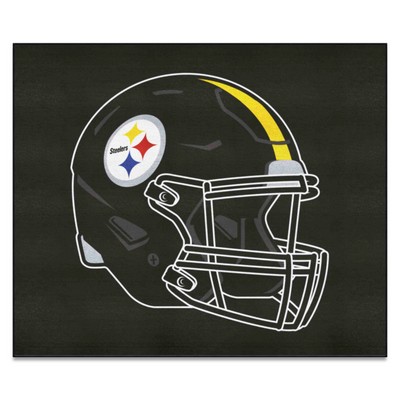 Fan Mats  LLC Pittsburgh Steelers Tailgater Mat Black