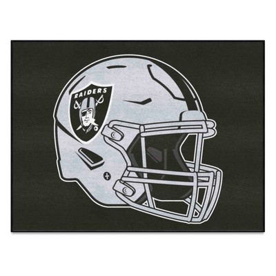 Fan Mats  LLC Las Vegas Raiders All-Star Mat Black