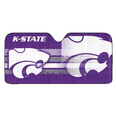 Fan Mats  LLC Kansas State Wildcats Auto Shade Purple