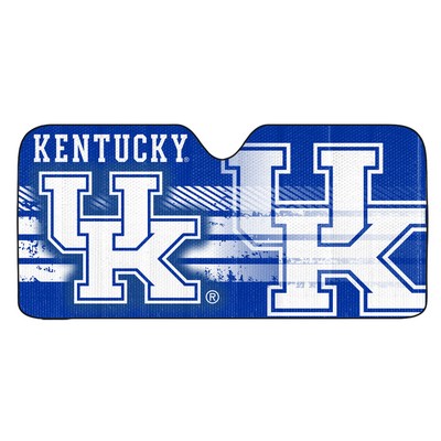 Fan Mats  LLC Kentucky Wildcats Auto Shade Blue