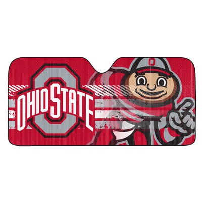 Fan Mats  LLC Ohio State Buckeyes Auto Shade Red