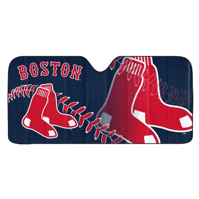 Fan Mats  LLC Boston Red Sox Auto Shade Navy