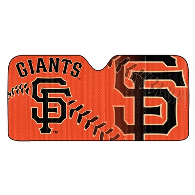 Fan Mats  LLC San Francisco Giants Auto Shade Black