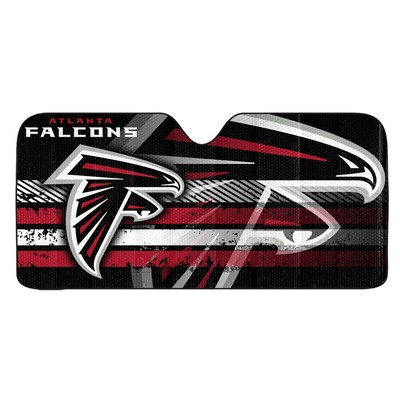 Fan Mats  LLC Atlanta Falcons Auto Shade Black