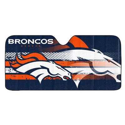 Fan Mats  LLC Denver Broncos Auto Shade Navy